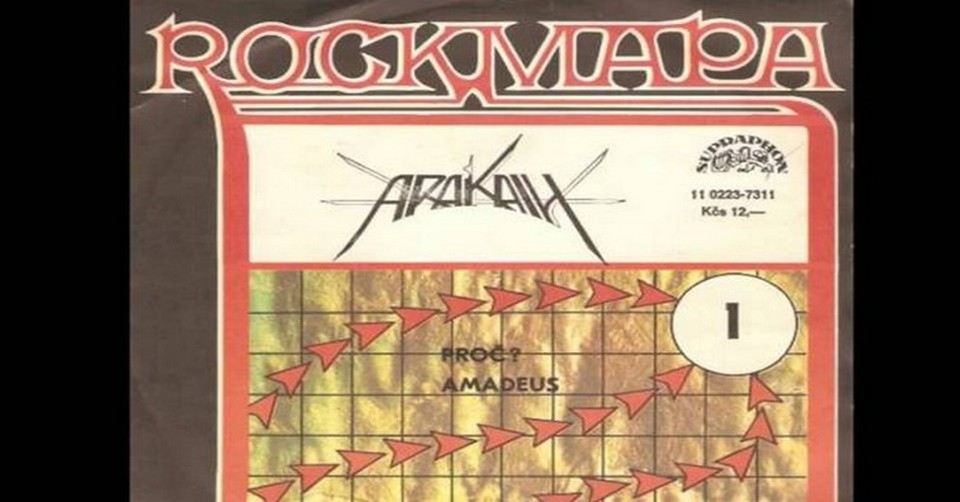 ROCKMAPA – Singlová řada: kóta č. 1 – strana B: ARAKAIN: Amadeus