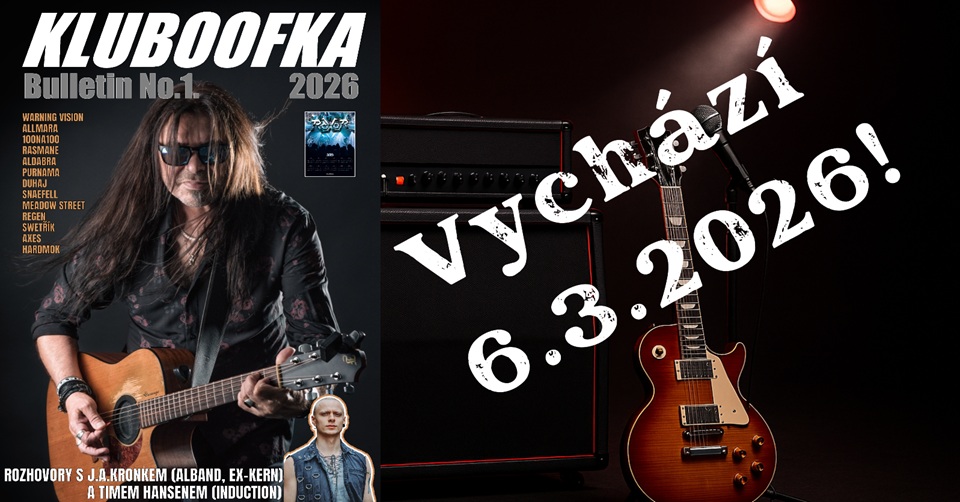 Kluboofka vydává první tištěný Bulletin. Novinka propojuje českou a slovenskou rockovou scénu a míří na festivaly po celé republice.