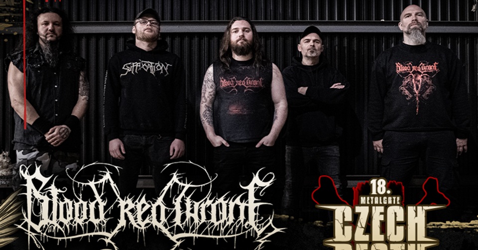 Na Metalgate Czech Death Fest 2027 míří BLOOD RED THRONE a all-star band FIRESPAWN