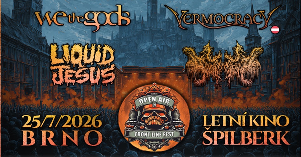 Front Line Fest Open Air 2026 přiveze na Špilberk italské Hideous Divinity i špičku české metalové scény