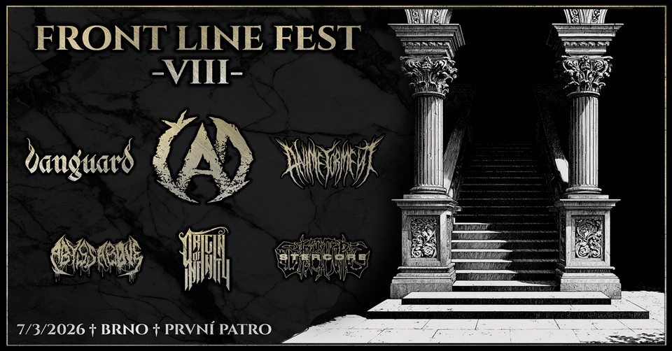 FRONT LINE FEST 7. března poprvé v Prvním patře!