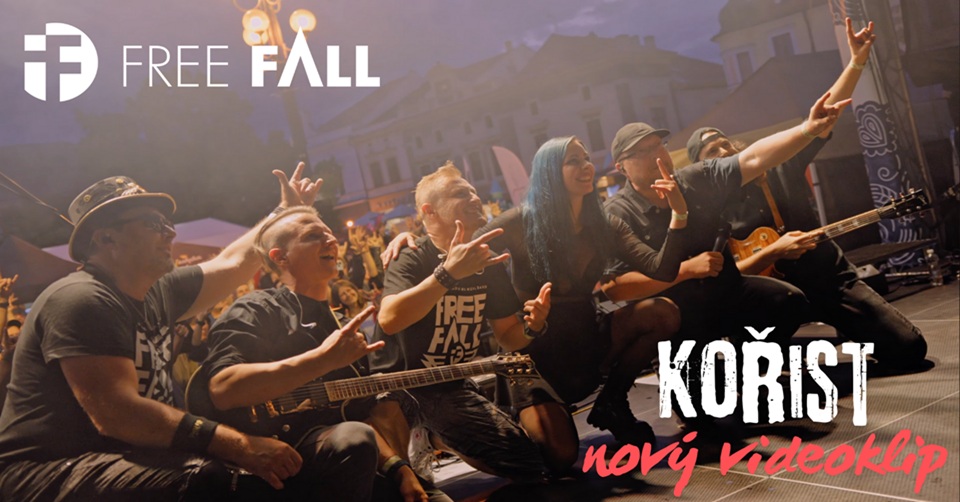 FREE FALL – nový videoklip „Kořist“ z festivalu Slovácké léto