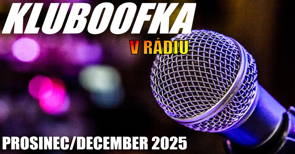 Prosincové pořady KLUBOOFKA V RÁDIU: oslava pátých narozenin a novinky ze scény