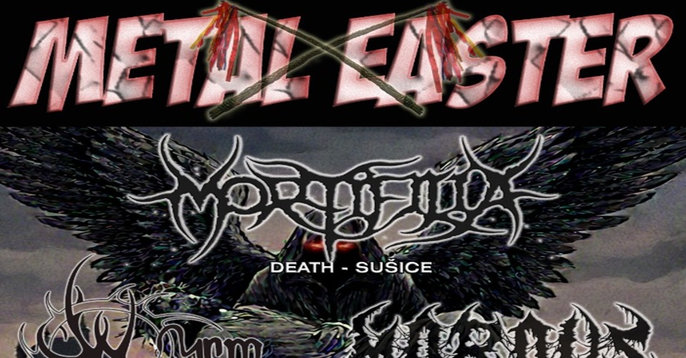 Velikonoční večírek Metal Easter III 4. 4. v sušickém Tradičním Kloubu