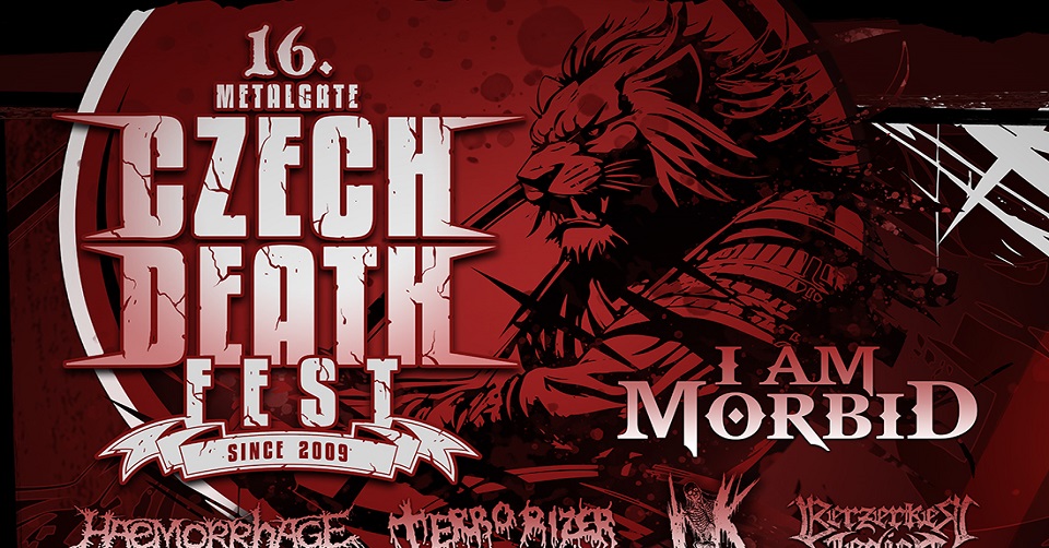 METALGATE CZECH DEATH FEST 2025 12.-14.6.2025, ATC Brodský, Červený Kostelec