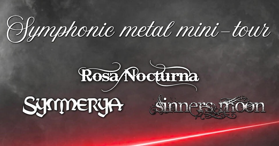 Symphonic Metal Mini-Tour 2026: Tři kapely spojí síly na jednom pódiu