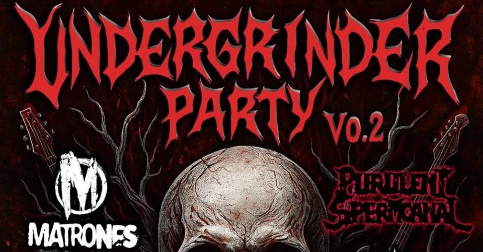 Druhý ročník Undergrinder Party opět nabídne pestrou směs grindcorových a metalových kapel!