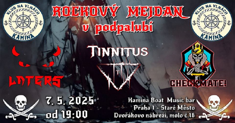 Hard & Heavy Night v podpalubí KAMINA BOAT