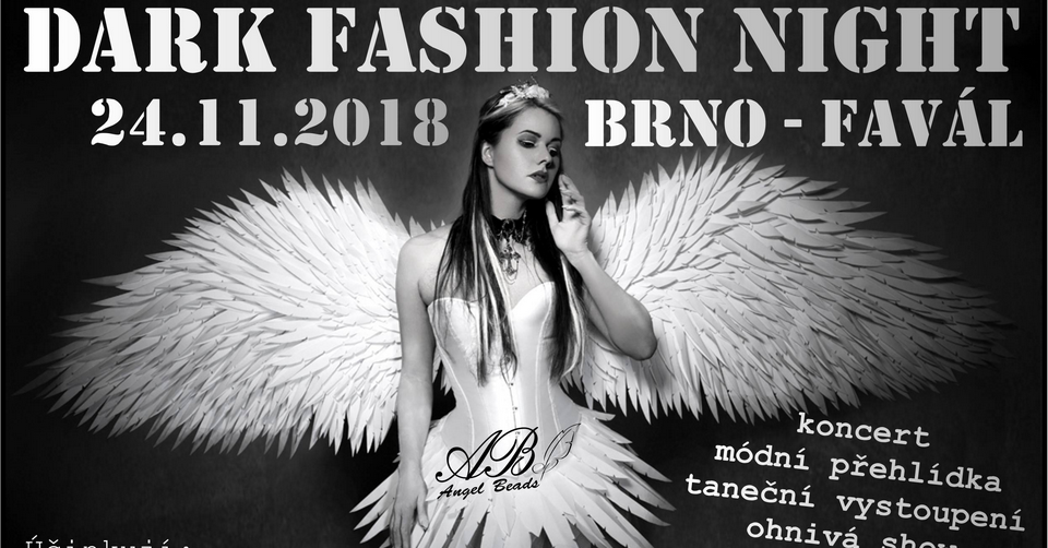 Dekadentní večírek Dark Fashion Night v Brně se blíží!