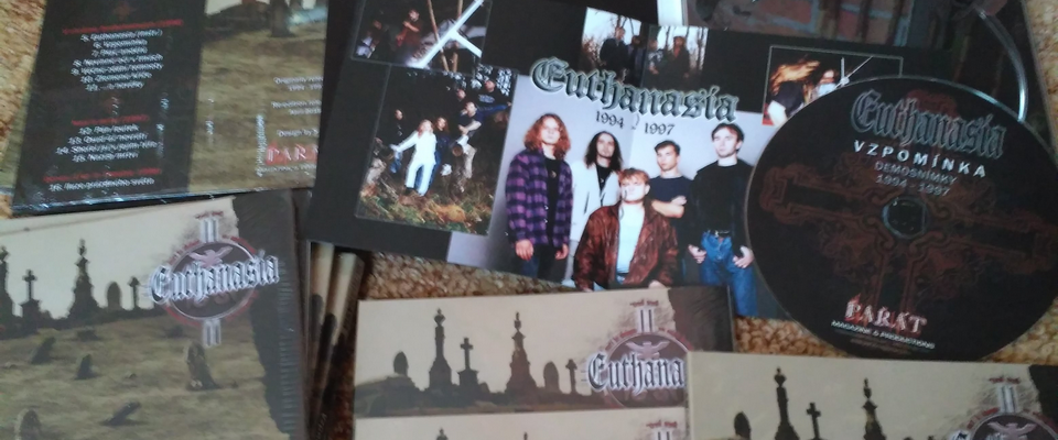 Všechna 3 dema z devadesátých let od kapely EUTHANASIA vychází pod Pařátem poprvé na CD