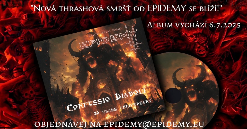 EPIDEMY spouští thrashovou nákazu!