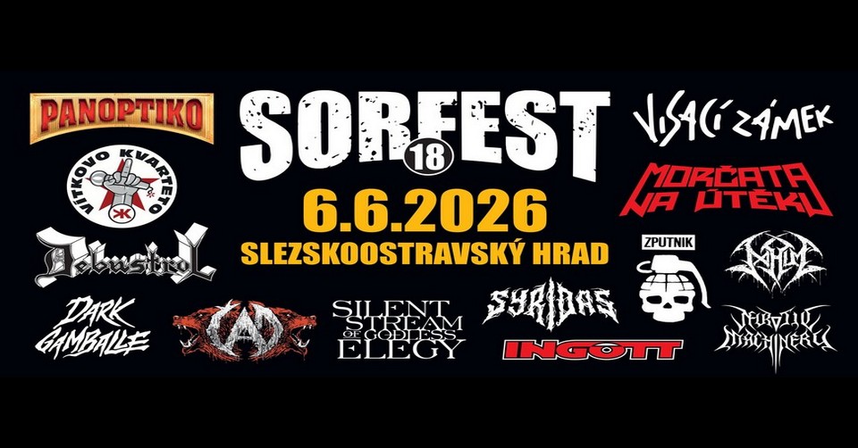 Sorfest láká do Ostravy na velmi pestrý program