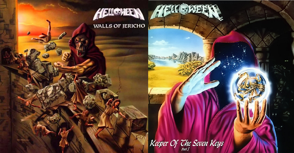 Doublerecenze: HELLOWEEN - Walls OF Jericho / Keeper Of The Seven Keys Pt.I /1986, 1987/ Noise